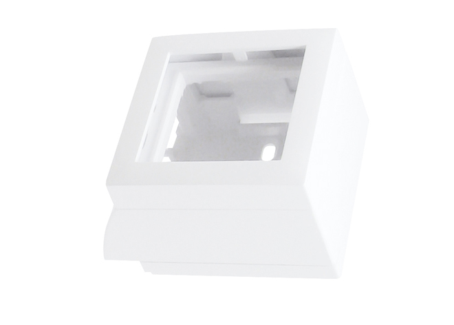 Adaptateur Latéral Q45 pour Goulottes 12x7