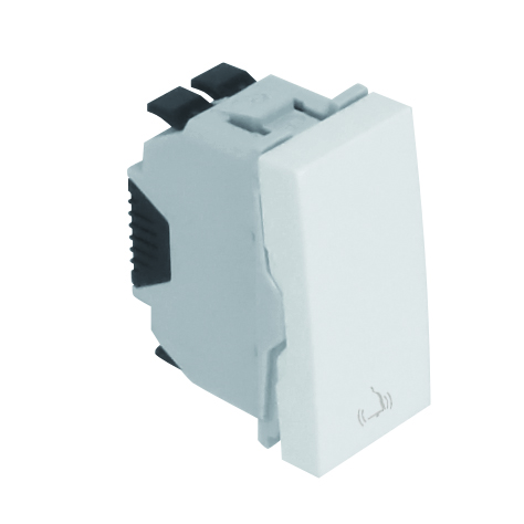 Poussoir à Bascule avec Symbole Sonnette - 1 Module