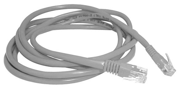 Cordon 2xRJ45 4P UTP Cat. 6 (5m)