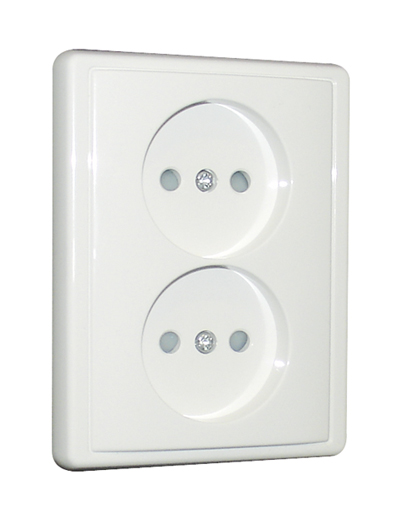 Doble Base Monobloc 2P con Protección