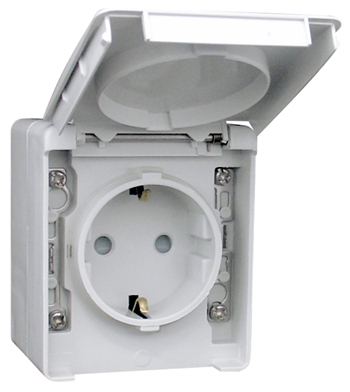 Prise de Courant Schuko avec Protection